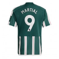 Pánský Fotbalový dres Manchester United Anthony Martial #9 2023-24 Venkovní Krátký Rukáv